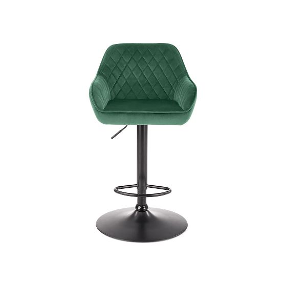 Chaise de bar H103 vert foncé (1p=1pc)