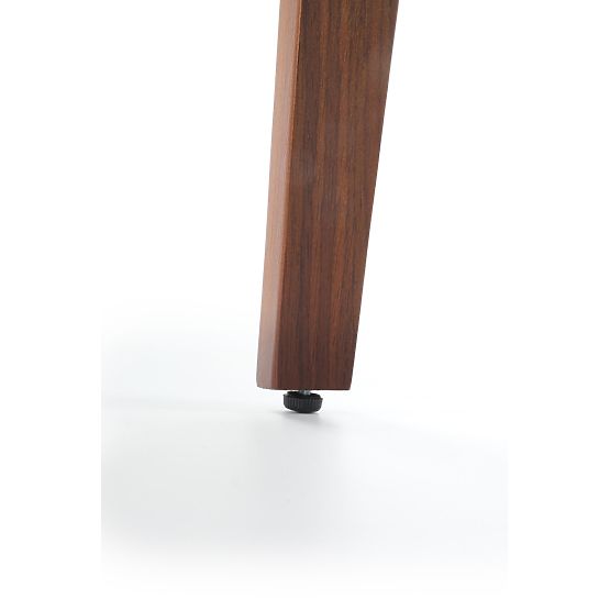 Chaise de bar H123 noire / noyer (1p=1pc)