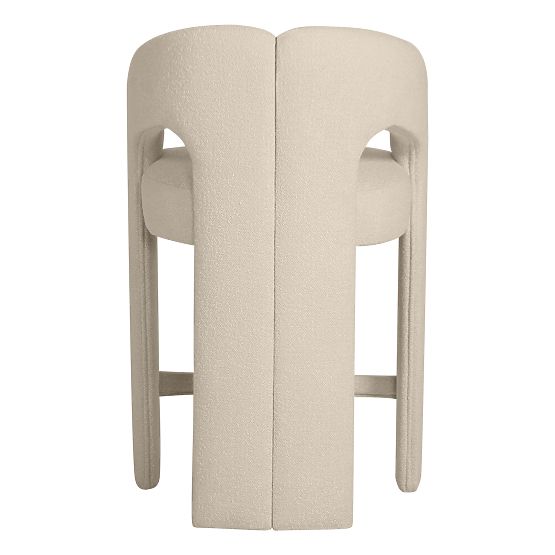 Chaise de bar rembourrée Castelo beige