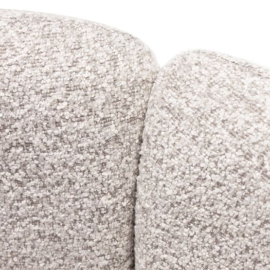 Chaise de bar rembourrée Castelo gris-beige