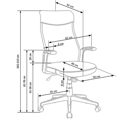 Chaise de bureau ARCTIC