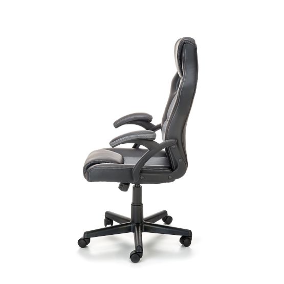 Fauteuil de bureau BERKEL - noir et gris