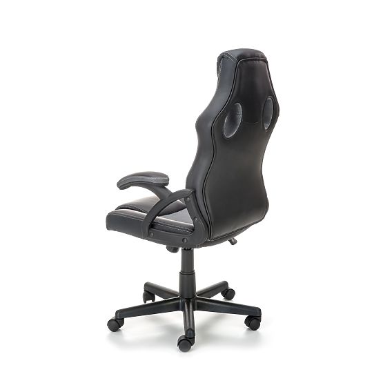 Fauteuil de bureau BERKEL - noir et gris
