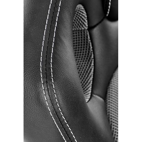 Fauteuil de bureau BERKEL - noir et gris