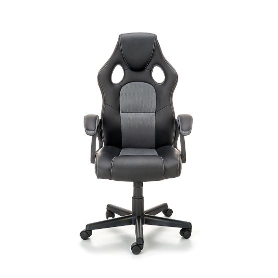 Fauteuil de bureau BERKEL - noir et gris