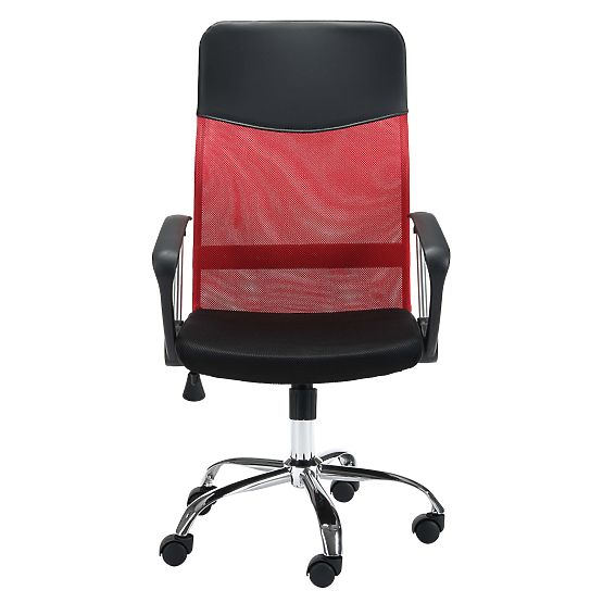 CHAISE DE BUREAU OCF-7 ROUGE