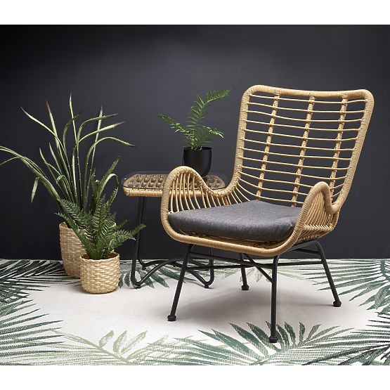 Chaise de jardin IKARO avec coussin