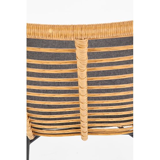 Chaise de jardin IKARO avec coussin