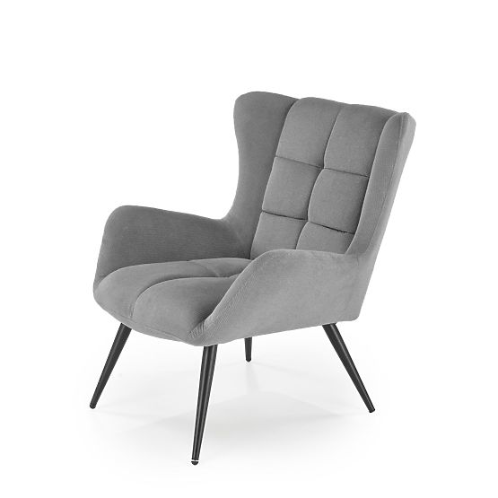 Chaise de relaxation BYRON - gris