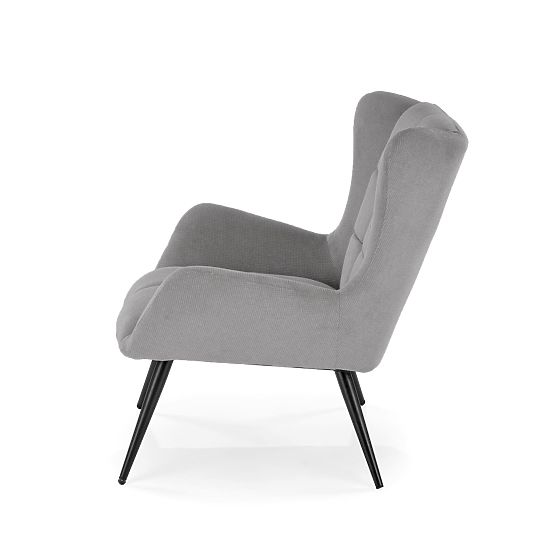 Chaise de relaxation BYRON - gris