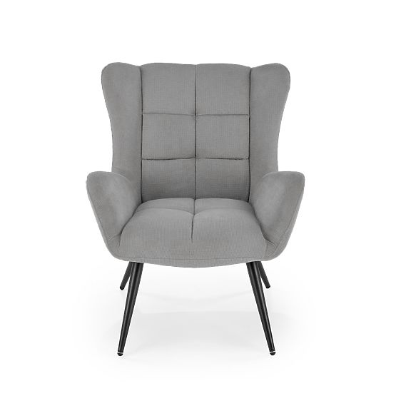 Chaise de relaxation BYRON - gris