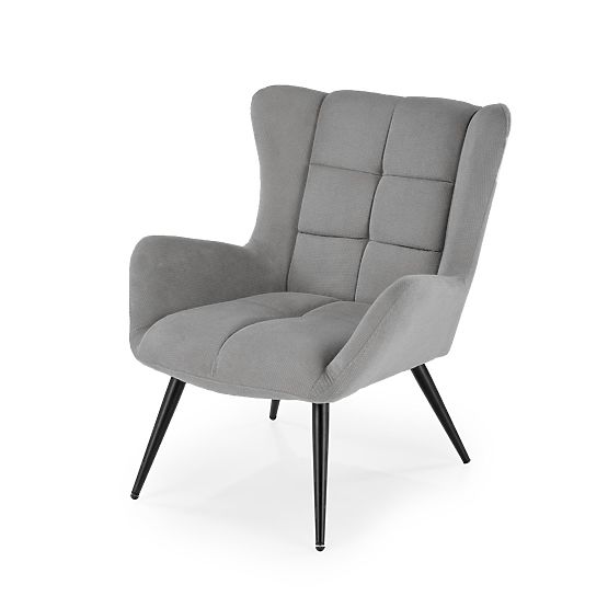 Chaise de relaxation BYRON - gris