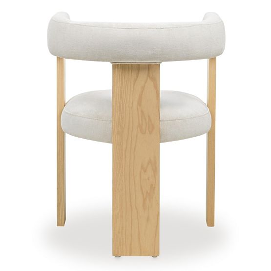 Chaise de salle à manger Bali, beige/frêne