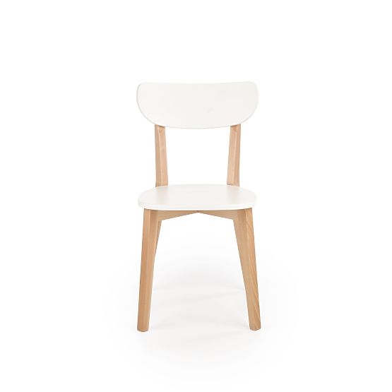 Chaise de salle à manger BUGGI - blanche