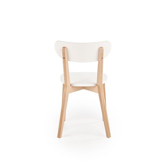 Chaise de salle à manger BUGGI - blanche