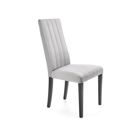 Chaise de salle à manger DIEGO 2 - gris clair/noir