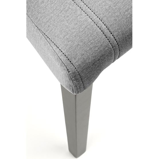 Chaise de salle à manger DIEGO 2 - gris clair/noir