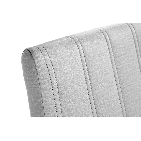 Chaise de salle à manger DIEGO 2 - gris clair/noir