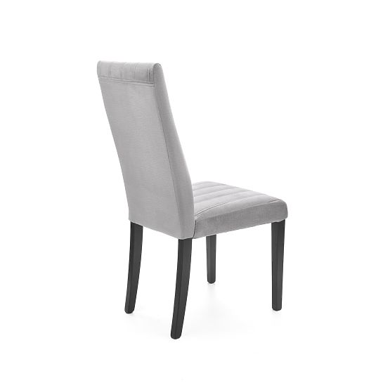 Chaise de salle à manger DIEGO 2 - gris clair/noir