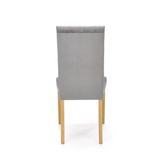 Chaise de salle à manger DIEGO 3 - gris clair/naturel