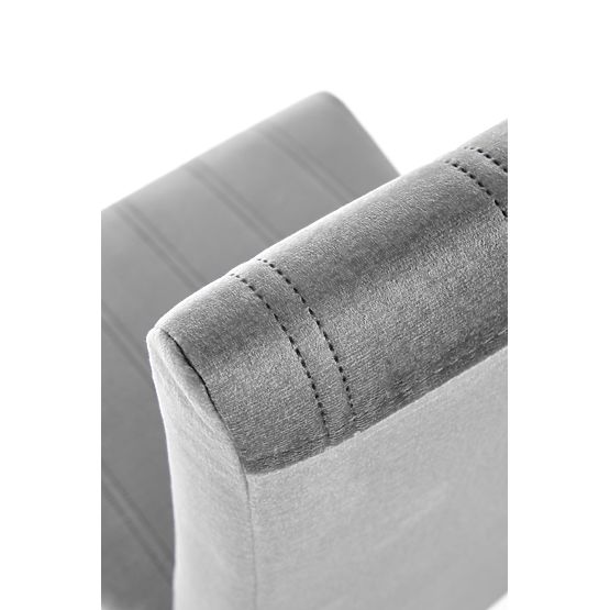 Chaise de salle à manger DIEGO 3 - gris clair/naturel