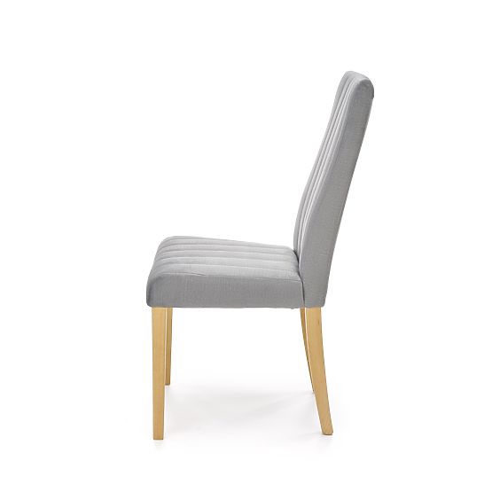 Chaise de salle à manger DIEGO 3 - gris clair/naturel