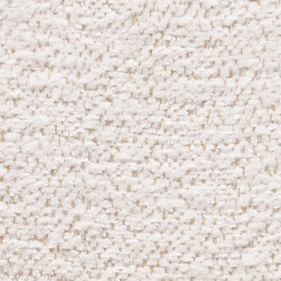 Chaise de salle à manger Granda, écru/pieds noirs