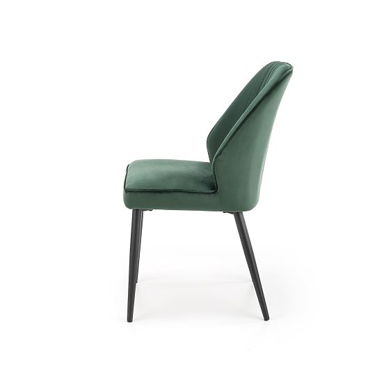 Chaise de salle à manger K432 - vert foncé