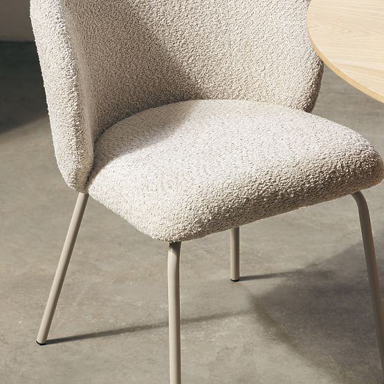 Chaise de salle à manger Larisa beige