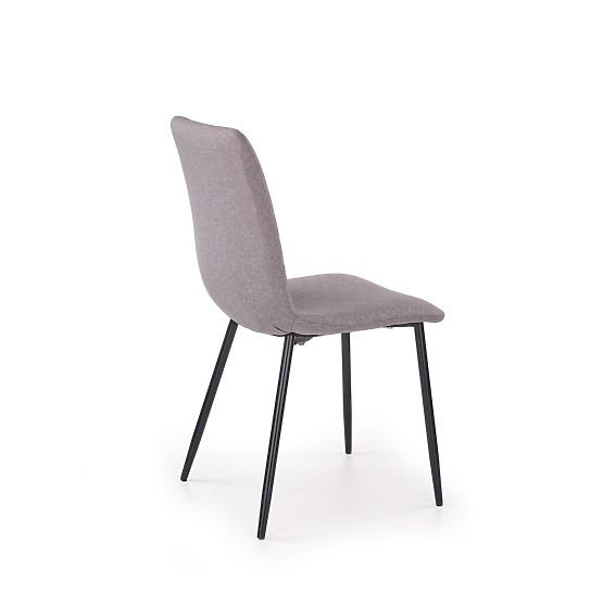 Chaise de salle à manger Sofie - gris, rembourrée