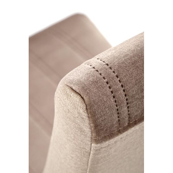 Chaise DIEGO 3 chêne miel / rembourrage velours matelassé Pásy - MONOLITH 09 (marron foncé) (1p=2pcs