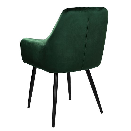 Chaise en velours ATLANTA VELVET vert foncé