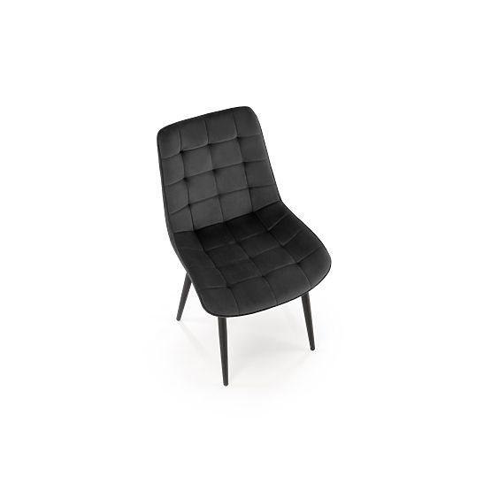 Chaise GANSO noire HLR#66 (1p=4pcs)