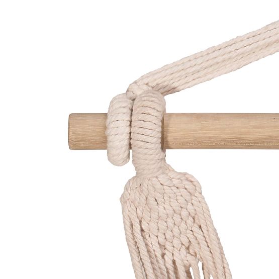 Chaise hamac brésilienne BAHIO beige