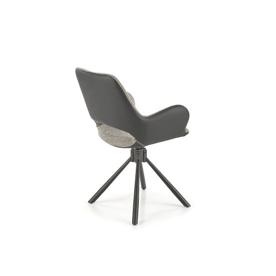 Chaise K494 gris / noir (1p=2pcs)