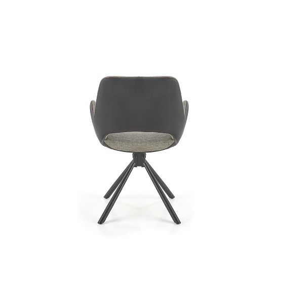 Chaise K494 gris / noir (1p=2pcs)