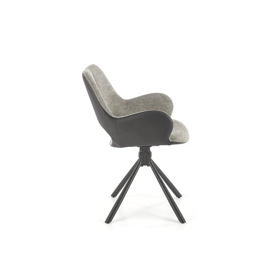 Chaise K494 gris / noir (1p=2pcs)