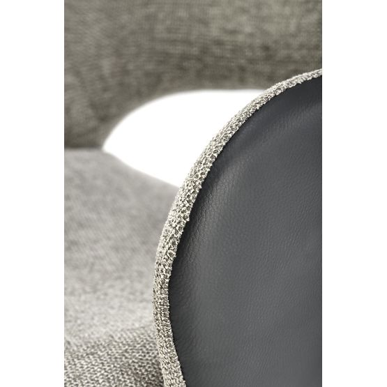 Chaise K494 gris / noir (1p=2pcs)