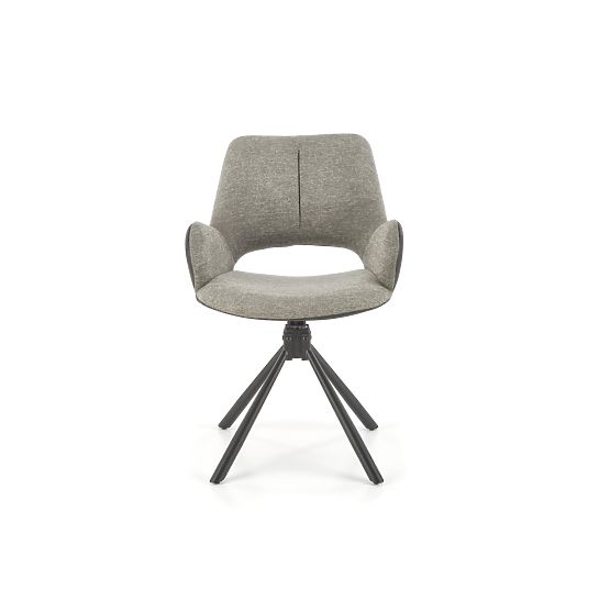 Chaise K494 gris / noir (1p=2pcs)