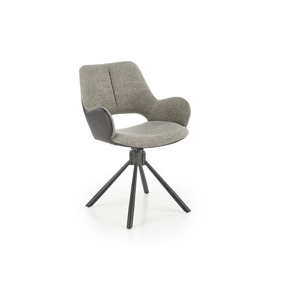 Chaise K494 gris / noir (1p=2pcs)
