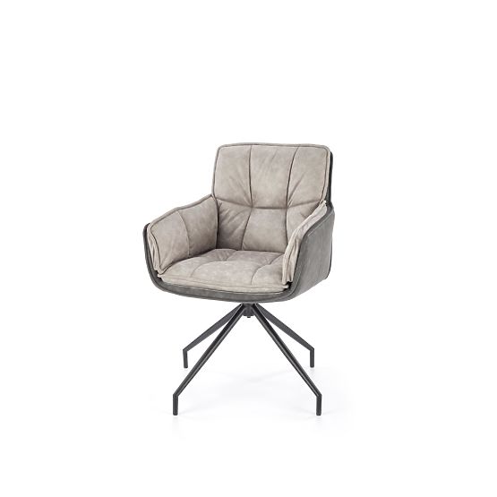 Chaise K523 gris / gris foncé (1p=2pcs)