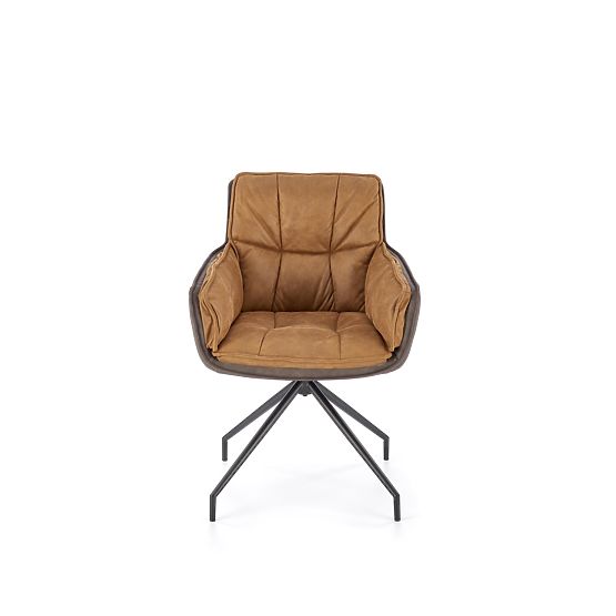 Chaise K523 marron / marron foncé (1p=2pcs)