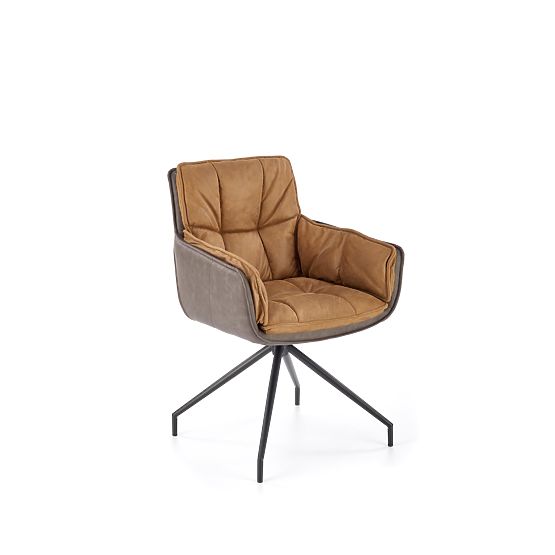Chaise K523 marron / marron foncé (1p=2pcs)