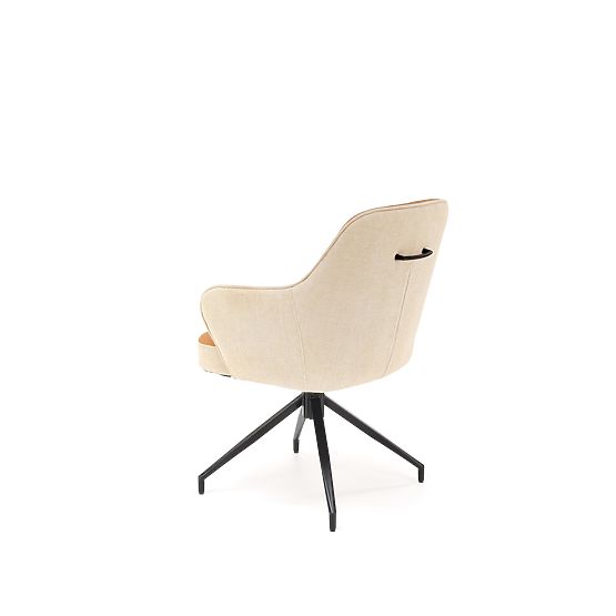 Chaise K527 marron / beige (1p=2pcs)