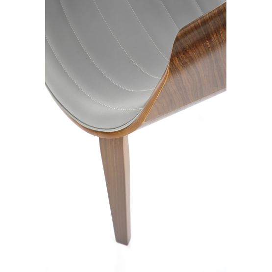 Chaise K544 gris / noyer (1p=1pc)