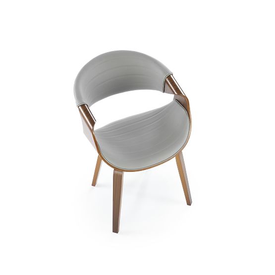 Chaise K544 gris / noyer (1p=1pc)