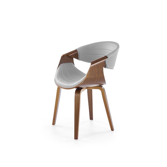 Chaise K544 gris / noyer (1p=1pc)