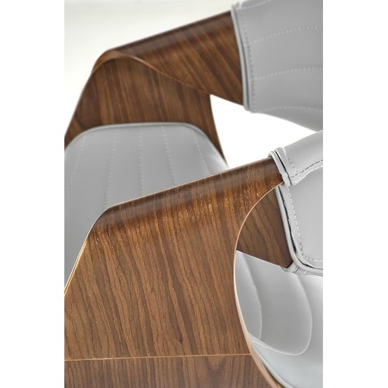 Chaise K544 gris / noyer (1p=1pc)