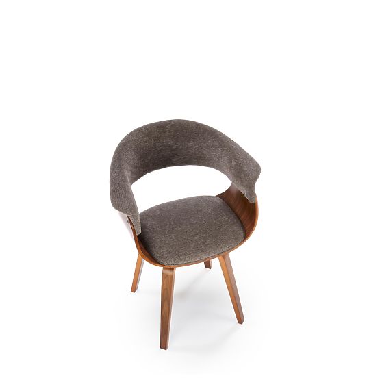 Chaise K545 gris / noyer (1p=1pc)