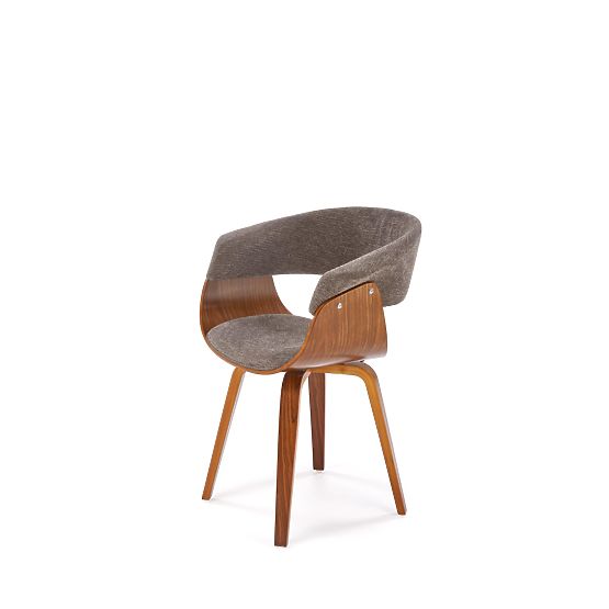 Chaise K545 gris / noyer (1p=1pc)